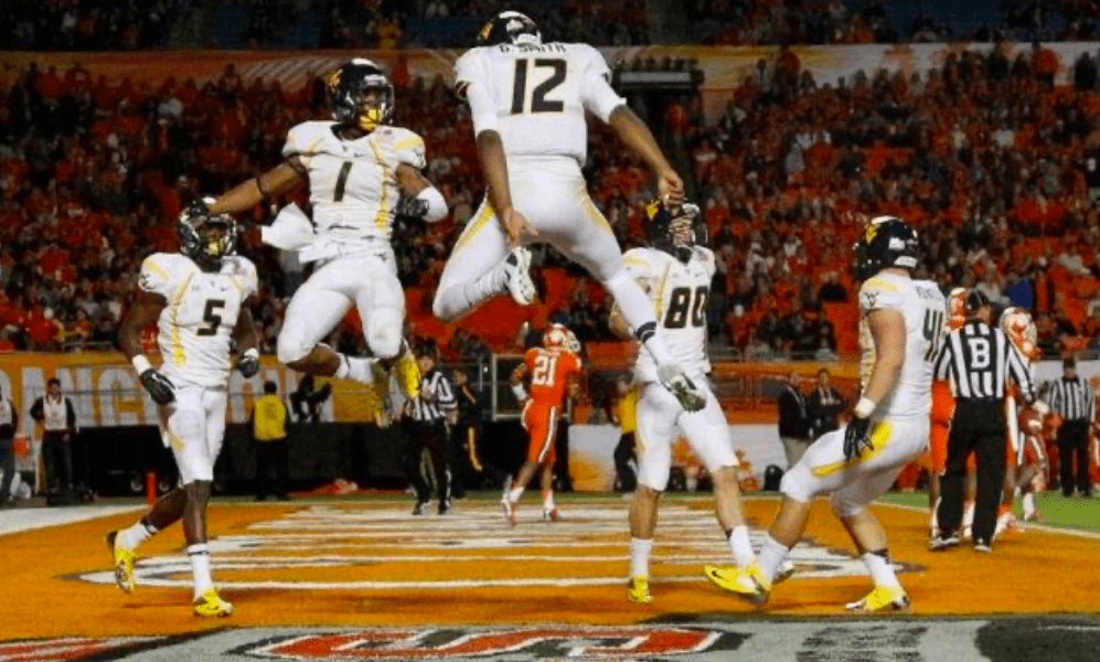 Geno Smith Tavon Austin Orange Bowl