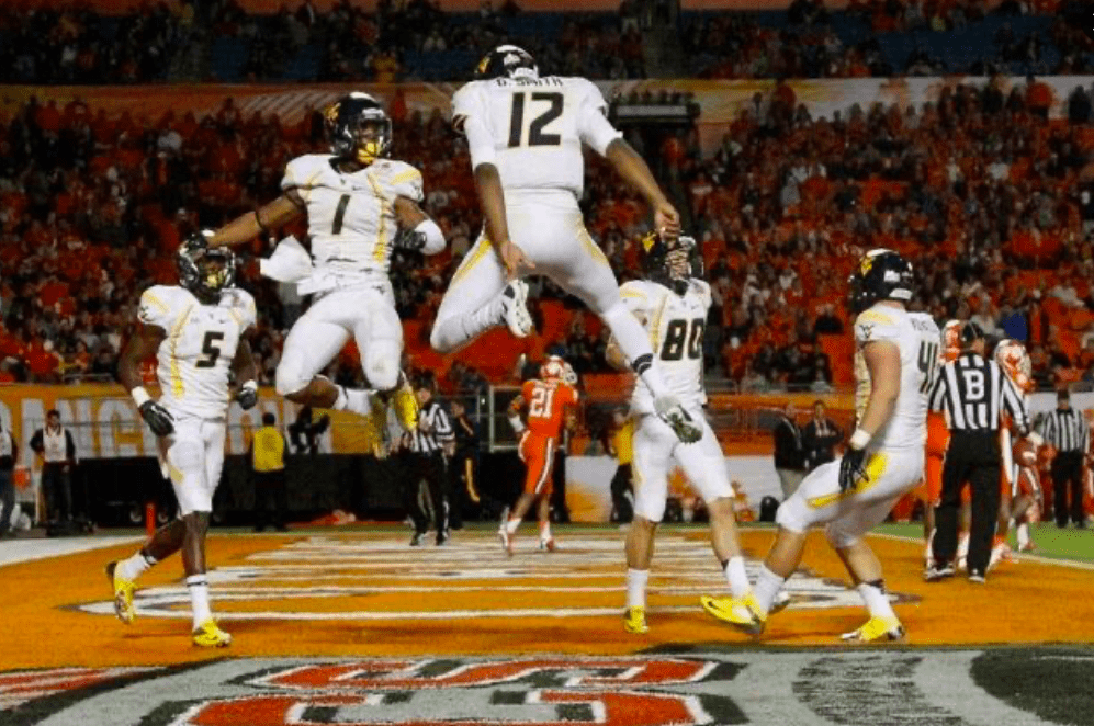 Geno Smith Tavon Austin Orange Bowl