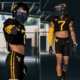 Black WVU football uniforms