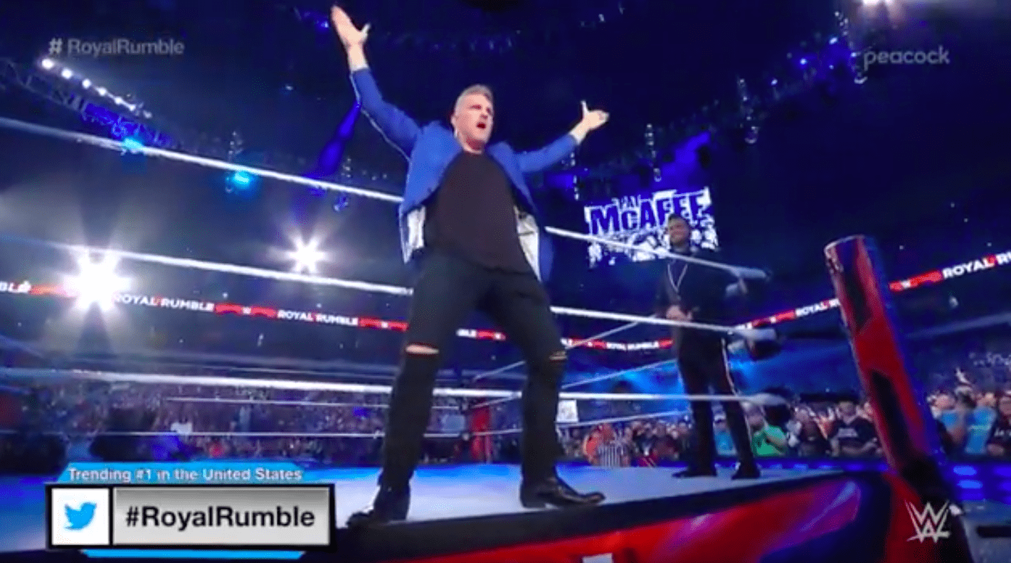 Pat McAfee WWE Royal Rumble