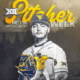 WVU Baseball Blaine Traxel Pitcher of Week Graphic