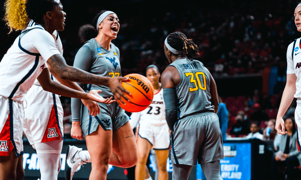 WVU Women's Basketball guard JJ Quinerly
