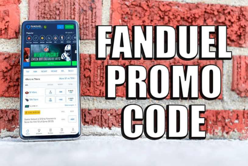 FanDuel promo code graphic