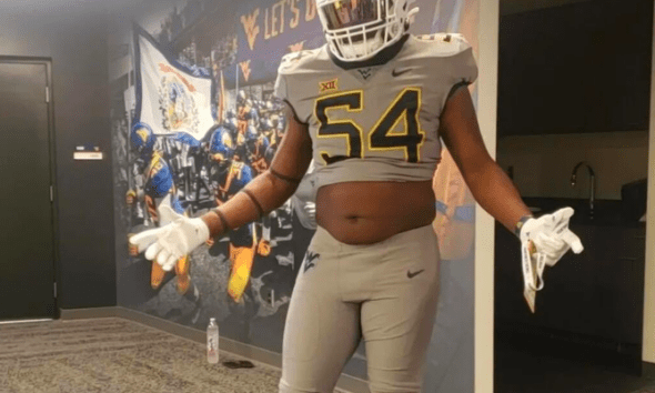 WVU football OL recruit Adedamola Ajani.