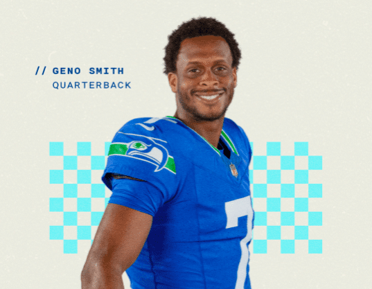 Geno Smith Shows Off New Seahawks Throwback Uniforms
