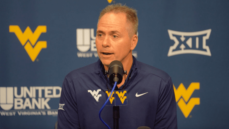 WVU women's basketball HC Mark Kellogg