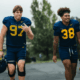 WVU Football transfers Adam Tomczyk and Caleb Nuhi-Yandall. Image courtesy of Caleb Nuhi-Yandall's Instagram account.