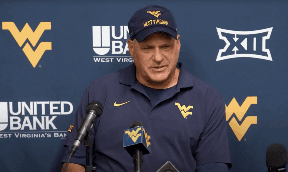WVU Football HC Rich Rodriguez