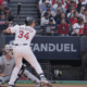Chase DeLauter first MLB hit