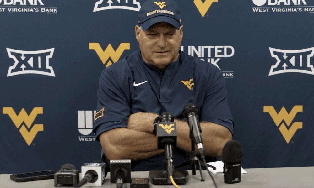 WVU Football HC Rich Rodriguez press conference