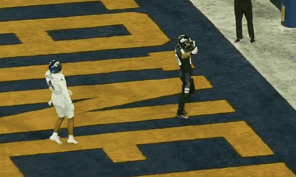 WVU Football Grayson Barnes TD against TCU