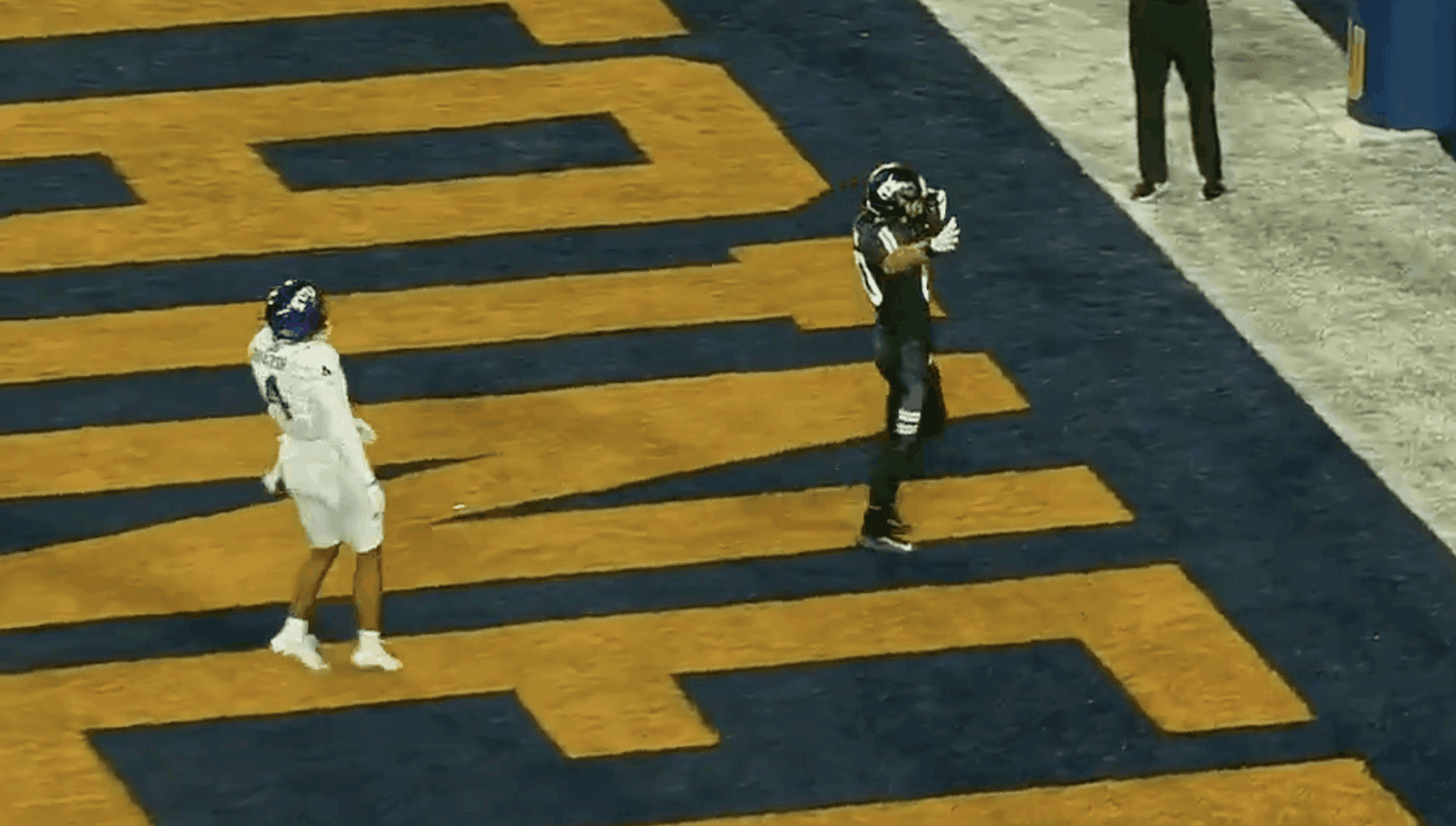 WVU Football Grayson Barnes TD against TCU