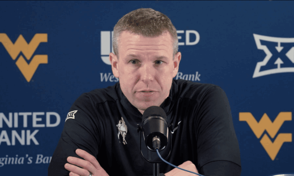 WVU Basketball HC Ross Hodge after Mercyhurst game