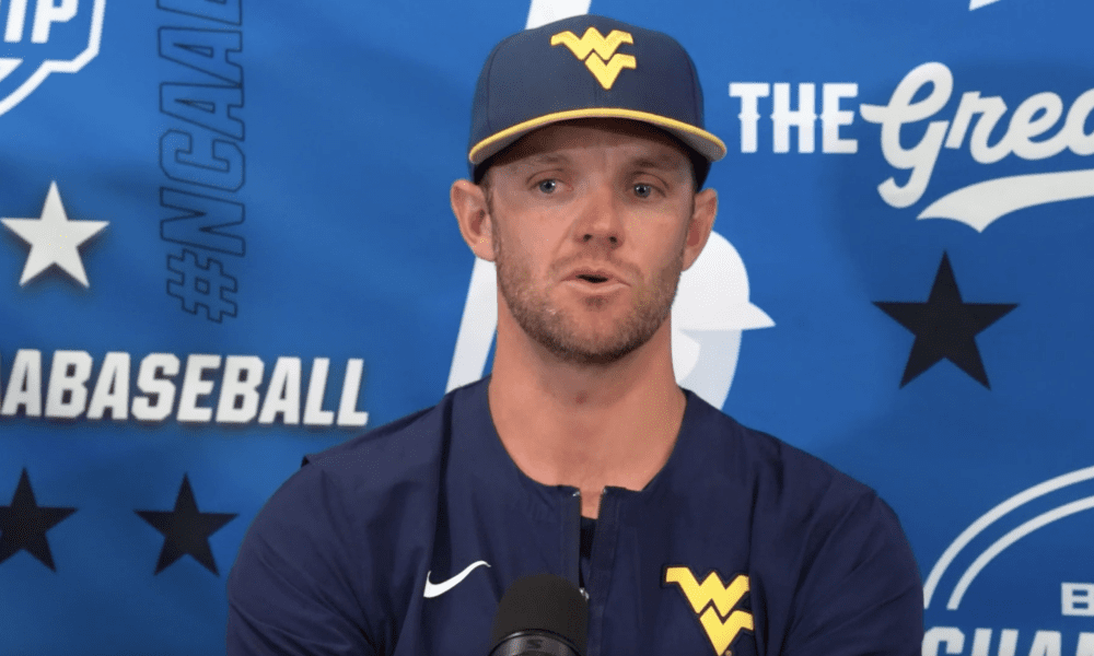 WVU Baseball HC Steve Sabins