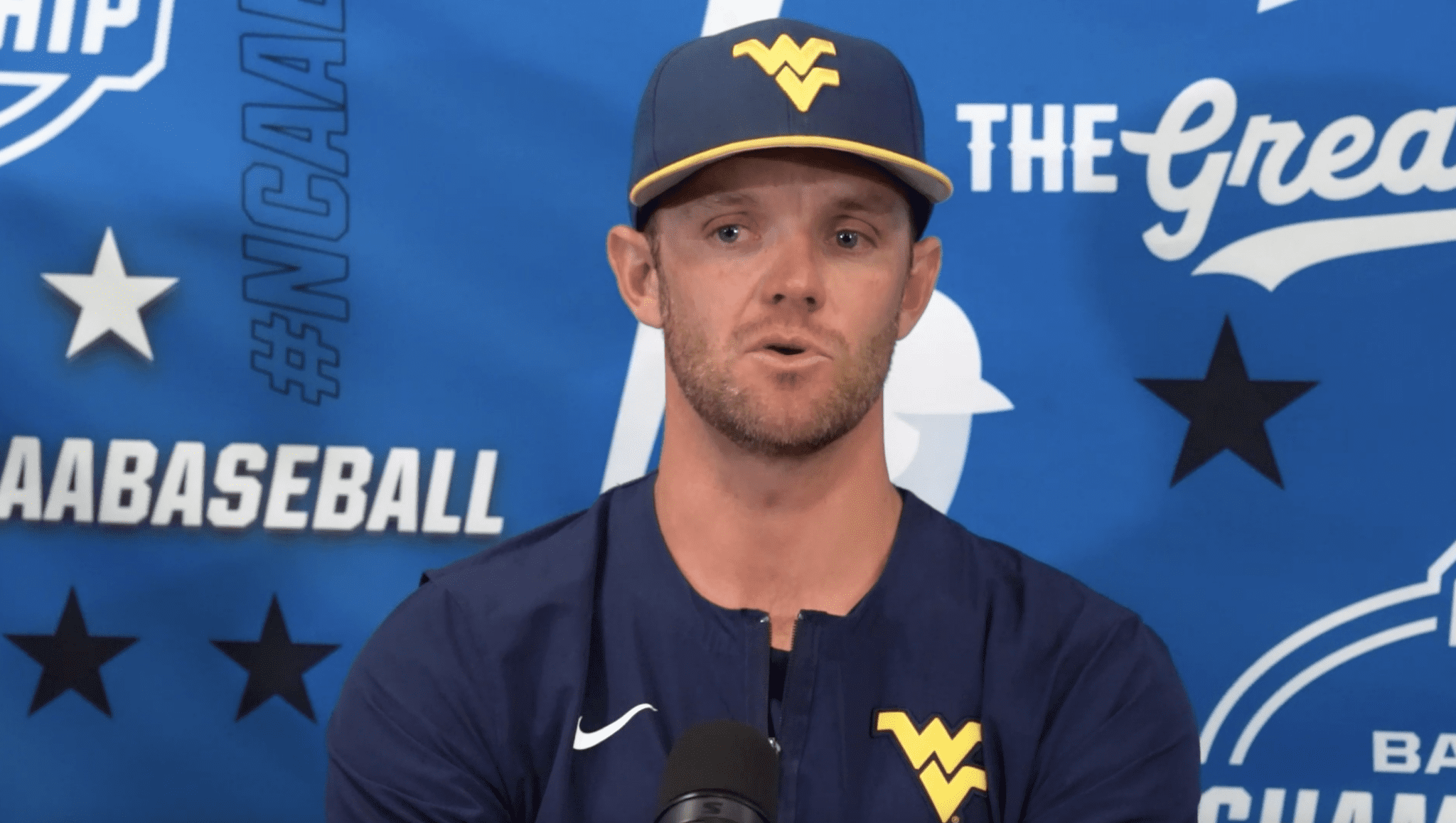 WVU Baseball HC Steve Sabins