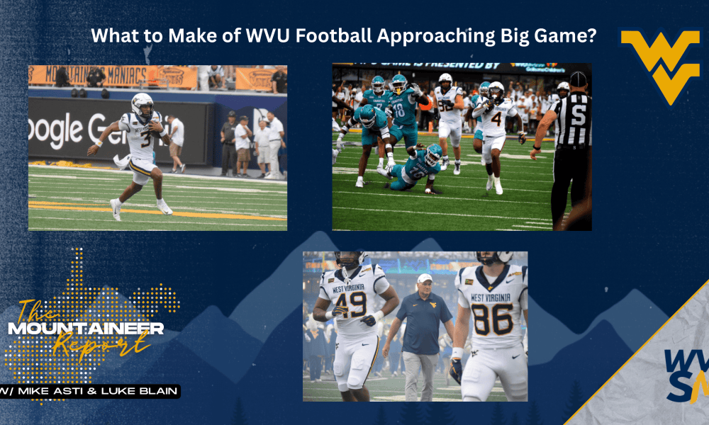 Mountaineer Report for WVU Football Ahead of Virginia Game