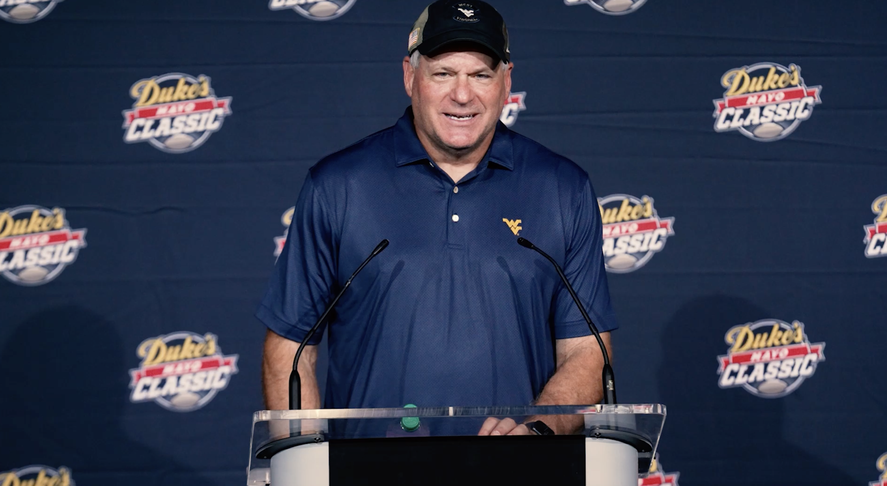 WVU Football HC Rich Rodriguez