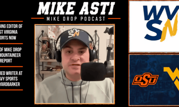 Mike Asti previewing WVU Football vs. Oklahoma State