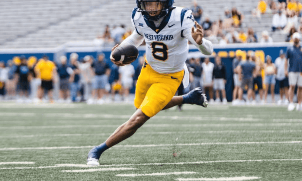 WVU Football QB Jyron Hughley