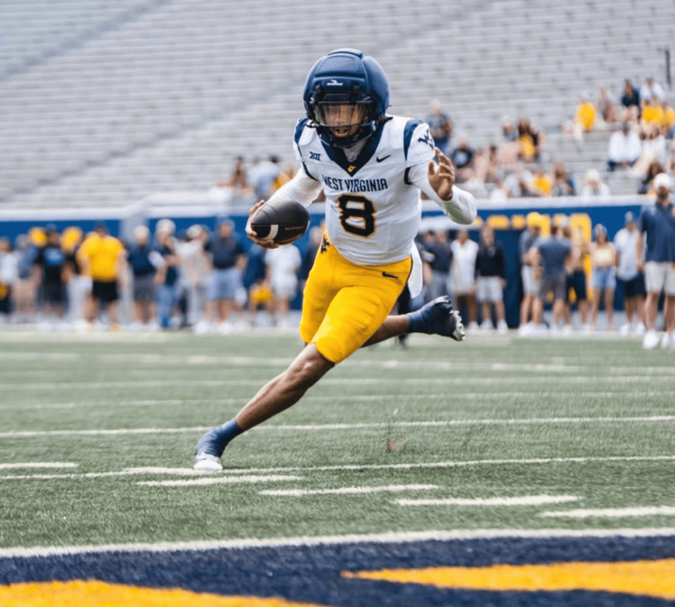 WVU Football QB Jyron Hughley