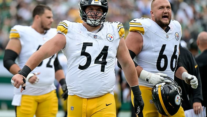 Steelers center Zach Frazier at Jets