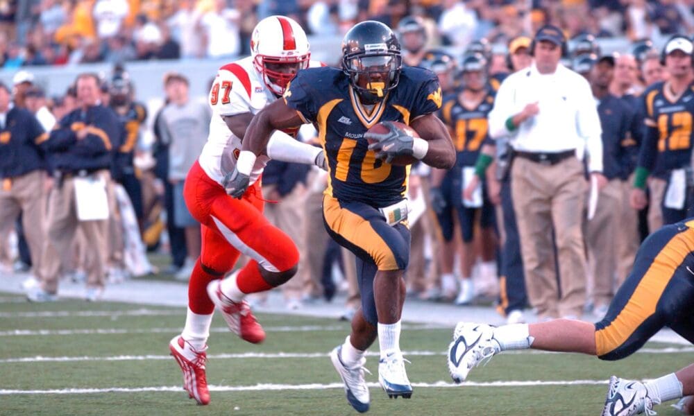 Steve Slaton at WVU