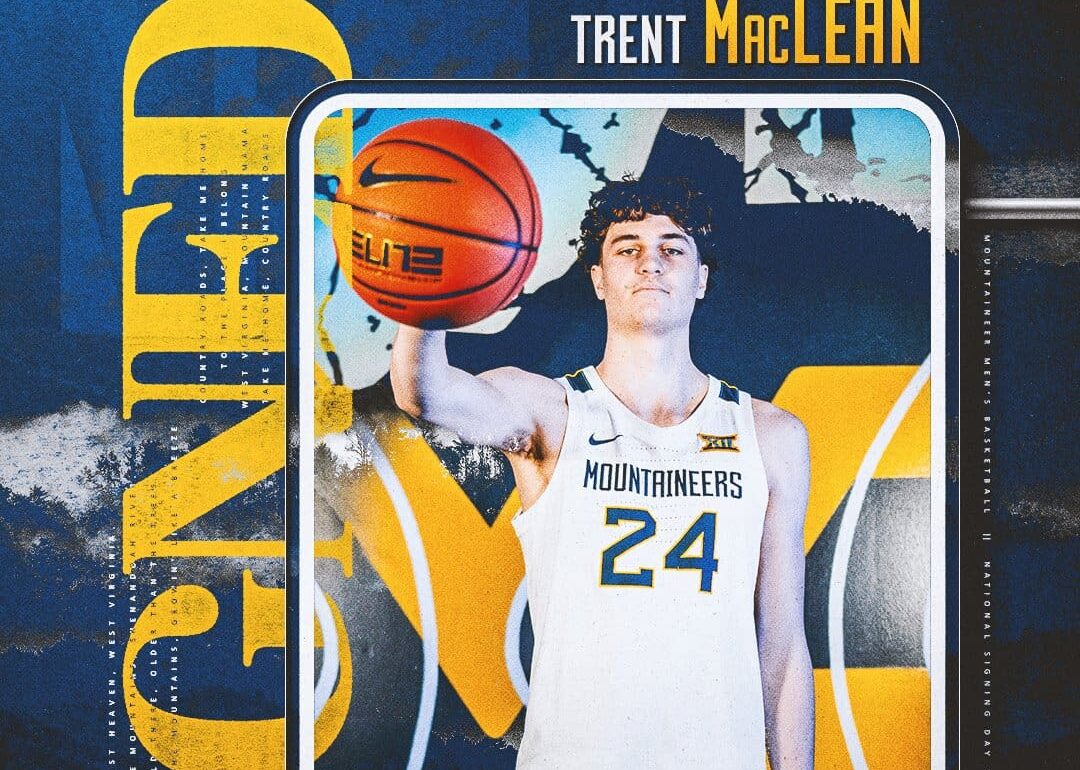 Trent MacLean signs with WVU Basketball