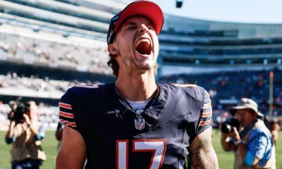 Tyson Bagent after Bears win