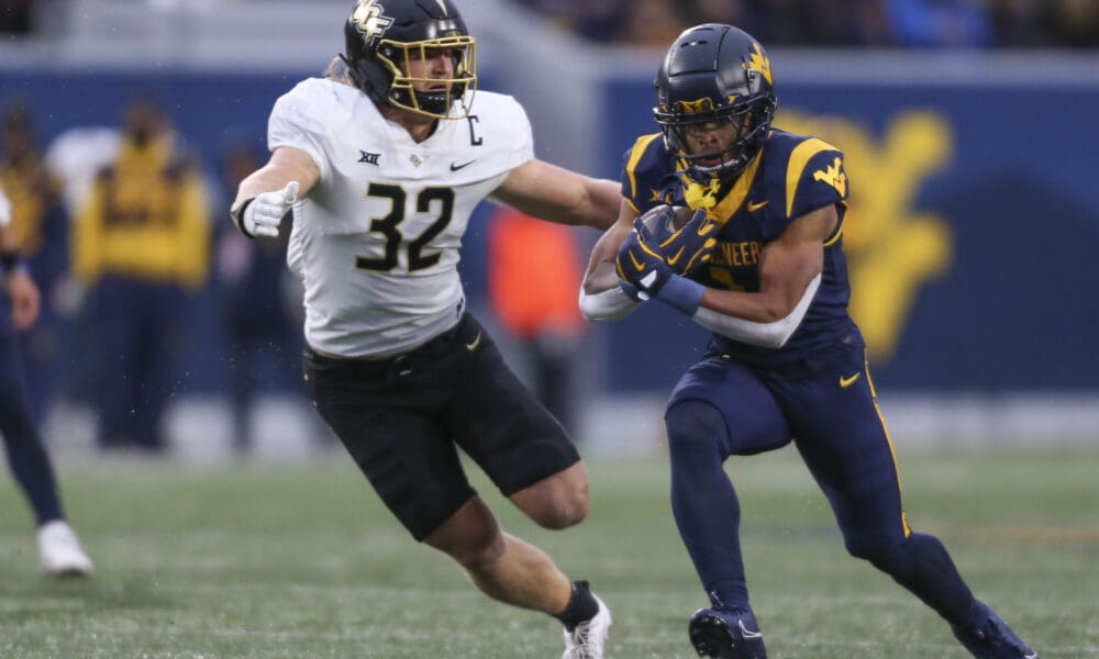 WVU Football Jahiem White against UCF