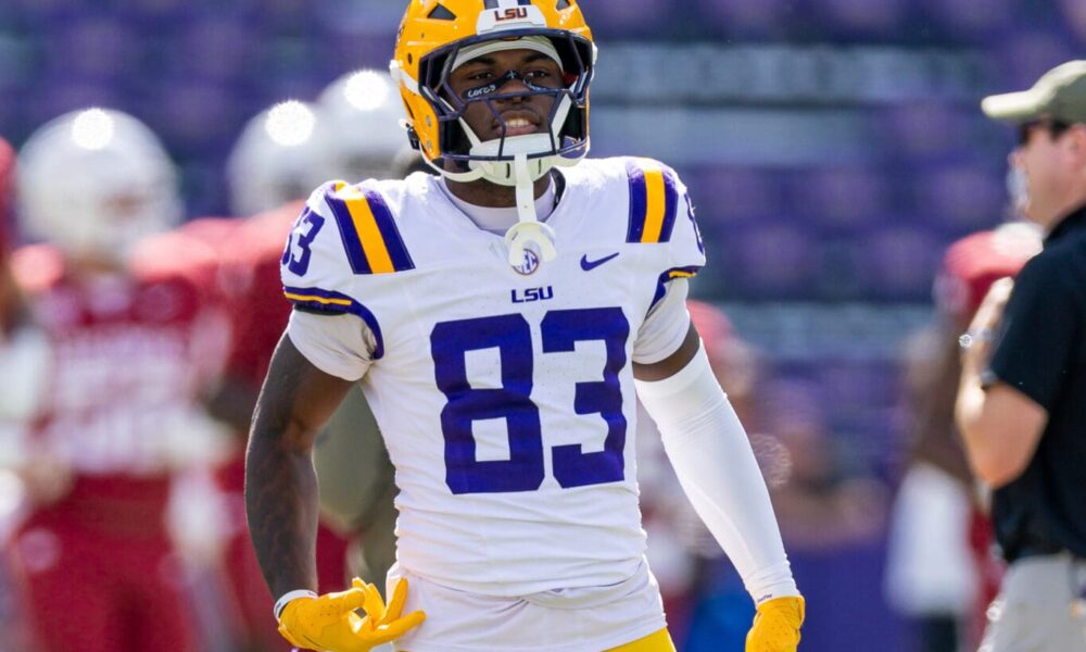 WVU Football WR target TaRon Francis with LSU