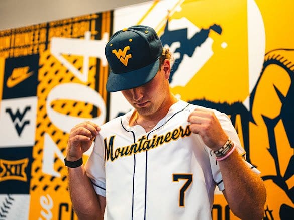 WVU Baseball 3B Colton Sims