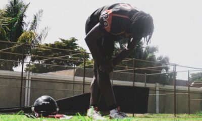 WVU Footabll ATH DeMarcus DeRoche