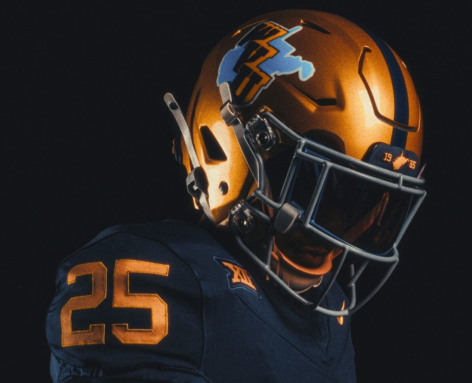 WVU Football 1965 Throwback Uniform