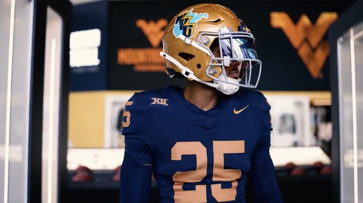 WVU Football 1965 Throwback Uniform