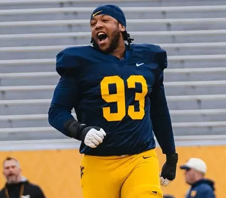 WVU Football DL Nate Gabriel