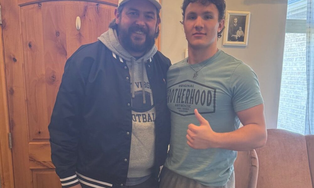 In the Holler: WVU Football 2027 4-Star LB Recruit Broncs Baker Appreciative After Home Visit