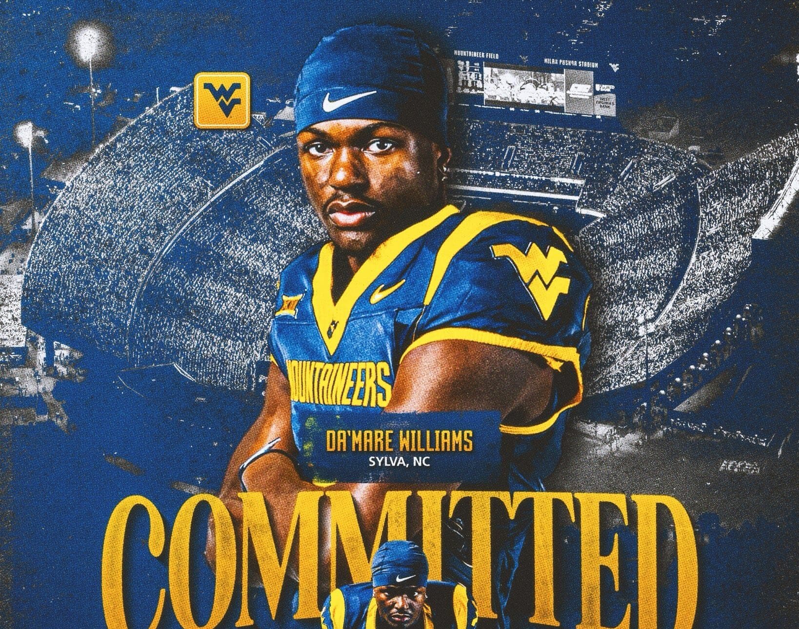 WVU Football Safety DaMare Williams