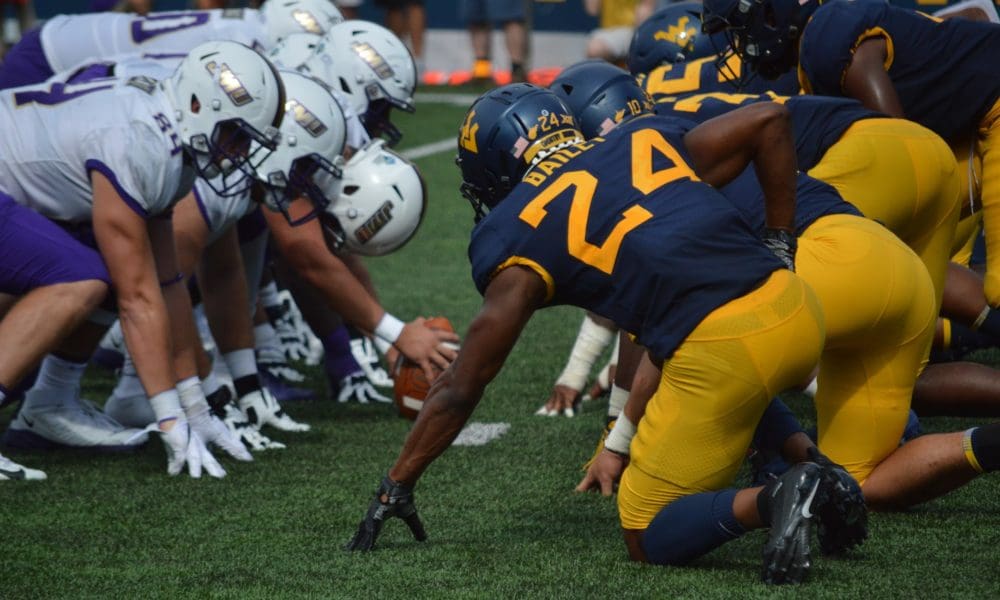 WVU football stock