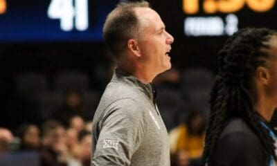 WVU Women's Basketball HC Mark Kellogg stock