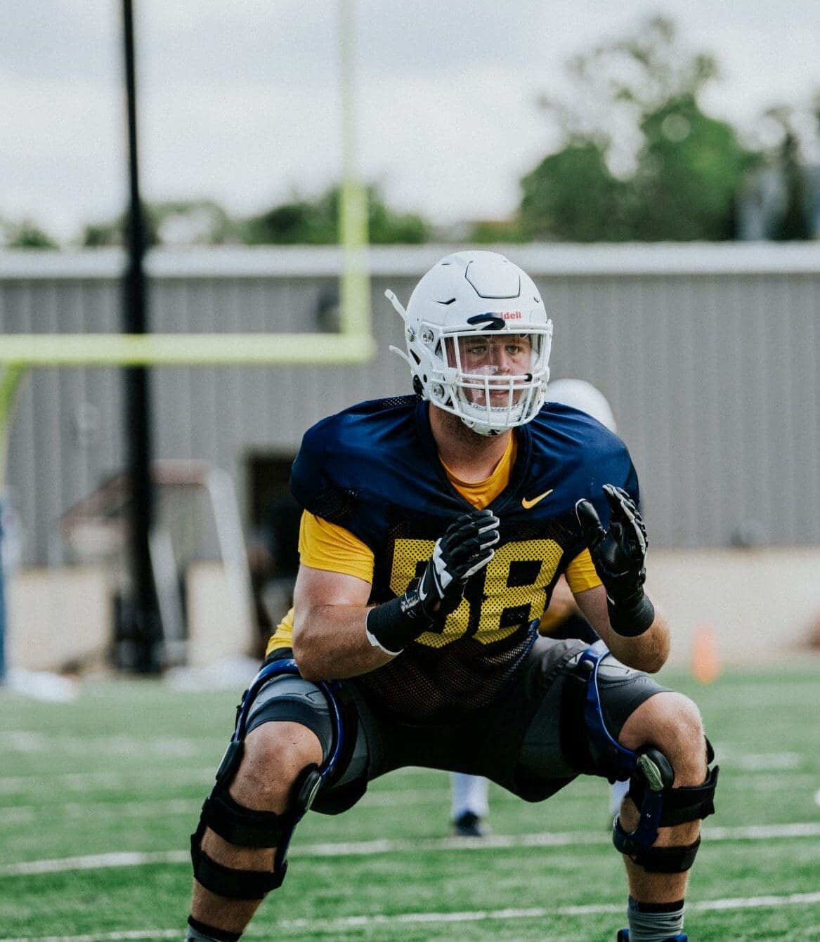 WVU Football OL Nick Malone