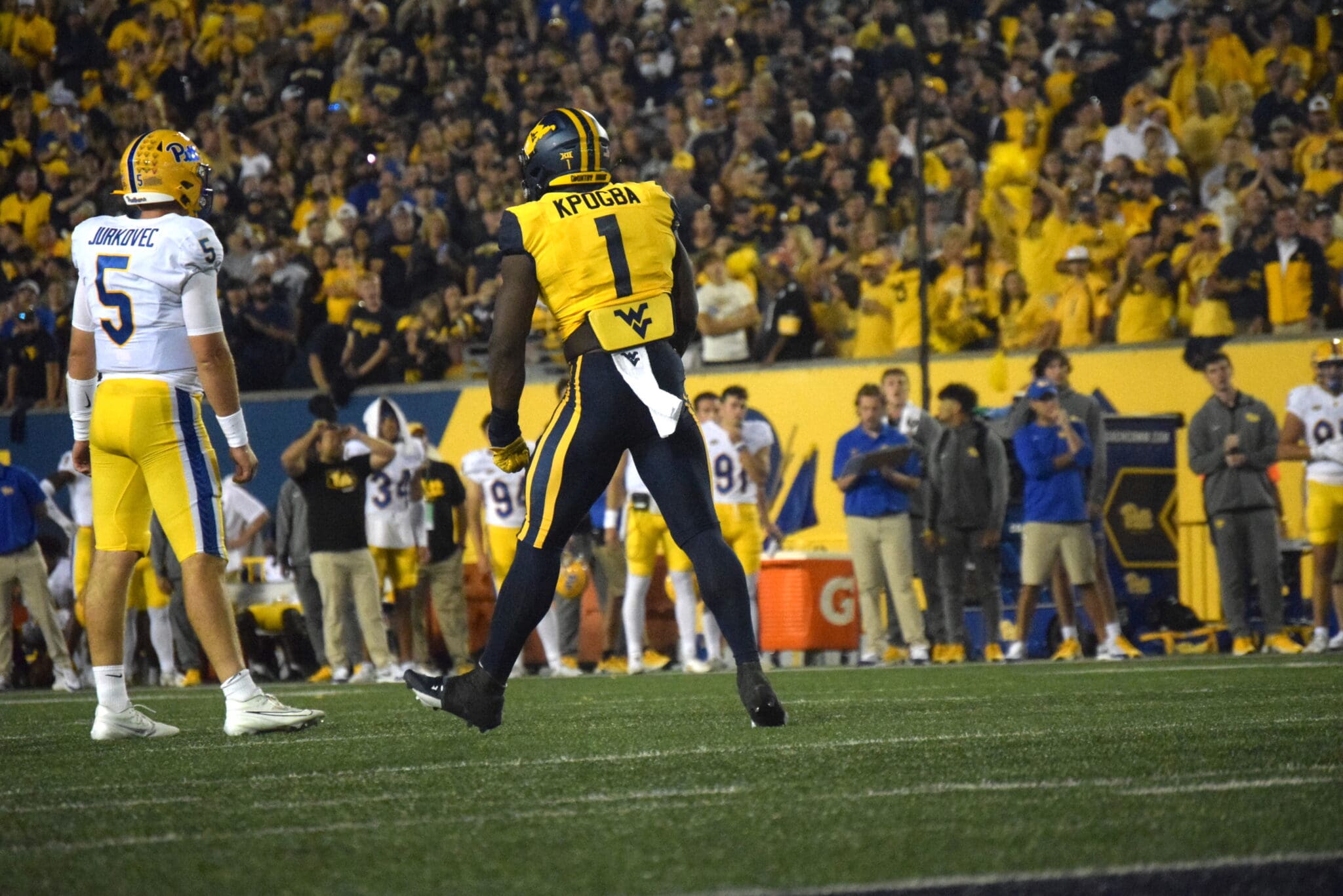 WVU Football Lee Kpogba