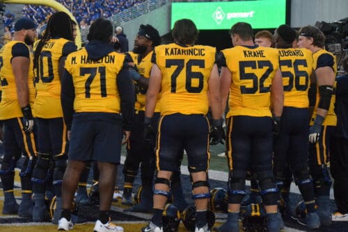 WVU Football Offensive Lineman