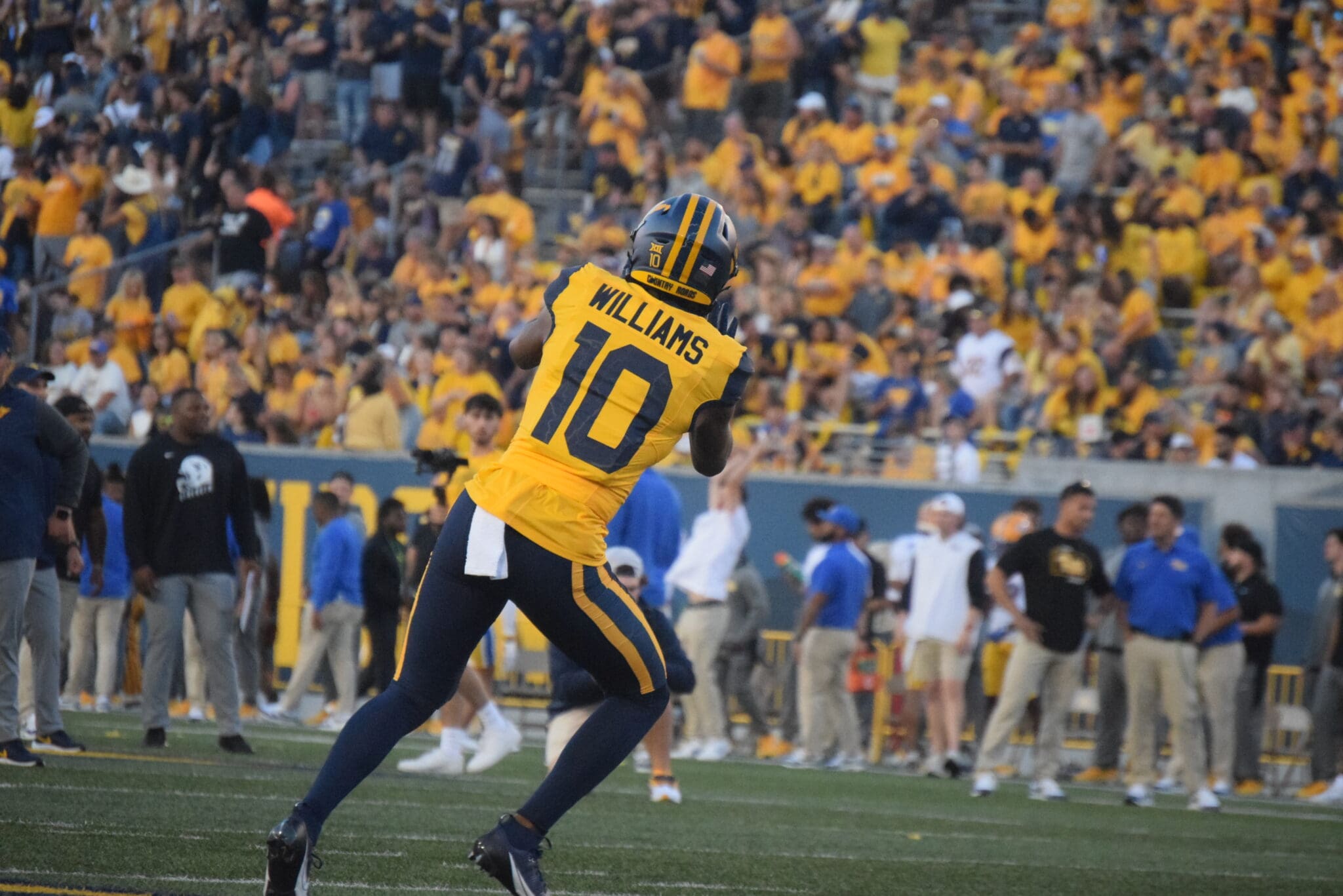 WVU Football Jarel Williams