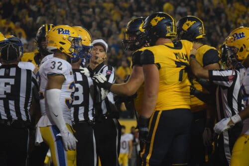 WVU Football against Pitt battle of trenches in Backyard Brawl 