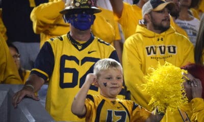 WVU fans and little kid stock