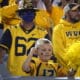 WVU fans and little kid stock