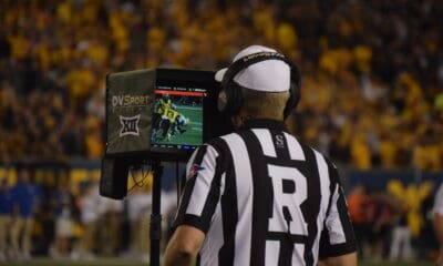 Instant replay angers WVU Football HC Neal Brown