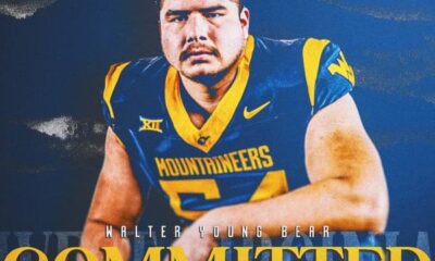 WVU Football OL Walter Young Bear