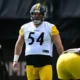 Zach Frazier with Steelers