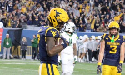 WVU Football WR Traylon Ray touchdown catch